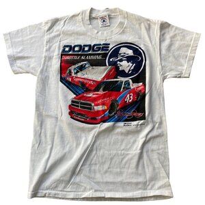 Vintage Jimmy Hensley #43 Dodge "Throttle Slamming/Gear Jamming" T-Shirt Youth L